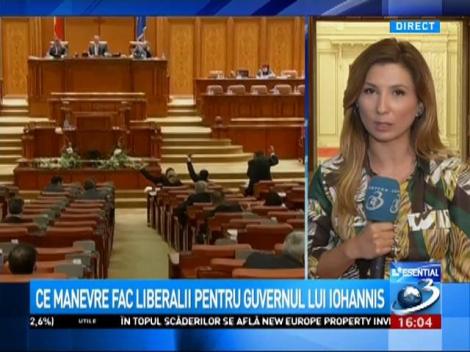 Ce manevre fac liberalii pentru Guvernul lui Iohannis