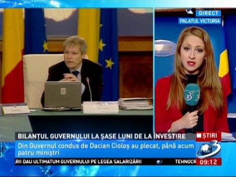 Bilanțul Guvernului Cioloș, la șase luni de la &icirc;nvestire