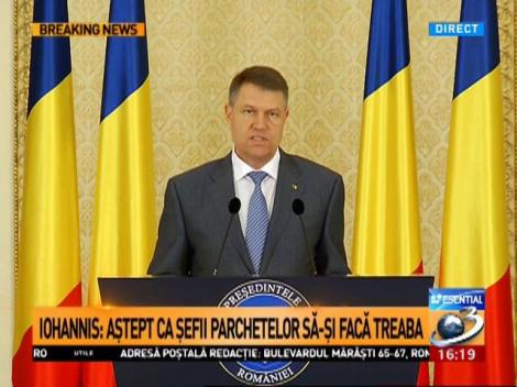 Klaus Iohannis, față &icirc;n față cu jurnaliștii. Ce lămuriri a făcut președintele