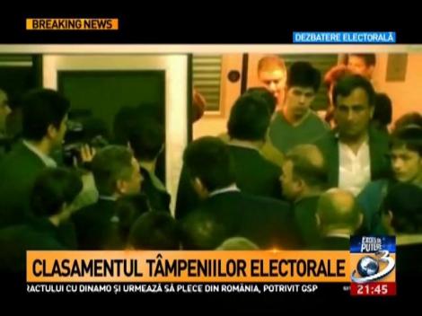Clasamentul t&acirc;mpeniilor electorale