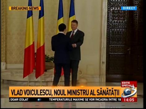 Ministrul Sănătății depune jurăm&acirc;ntul de &icirc;nvestire