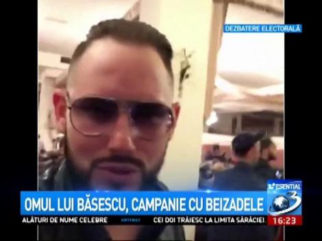 Omul lui Băsescu,campanie cu beizadele