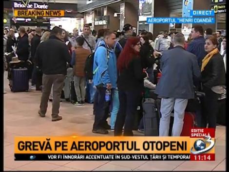 Grevă pe aeroportul Otopeni! Multe dintre servicii vor fi blocate. Cât vor avea de suferit pasagerii