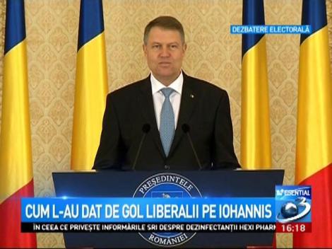 Cum l-au dat de gol liberalii pe Iohannis