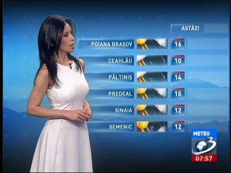 Prognoza meteo pentru weekend. Vremea se încălzește, dar ploile rămân