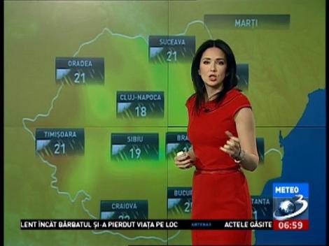 Cum va fi vremea &icirc;n următoarele ore