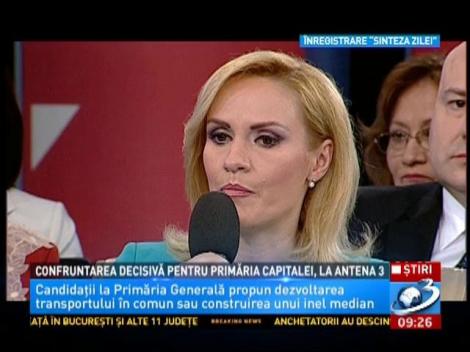 Confruntarea decisivă pentru Primăria Capitalei, la Antena 3