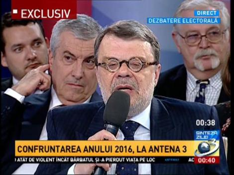 Daniel Barbu, mesaj pentru candidații care nu vor să îl voteze