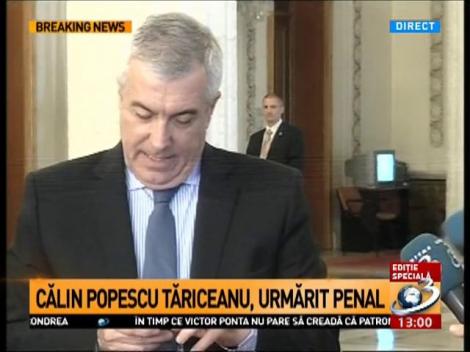 Călin Popescu Tăriceanu, urmărit penal în dosarul retrocedărilor ilegale