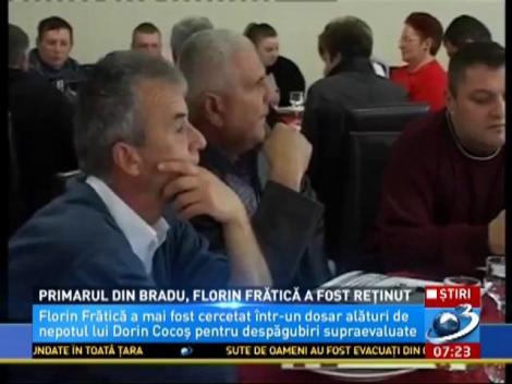 Primarul din Bradu, Florin Frătică, reținut