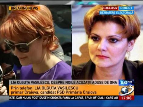 Lia Olguţa Vasilescu, despre noile acuzaţii aduse  de DNA