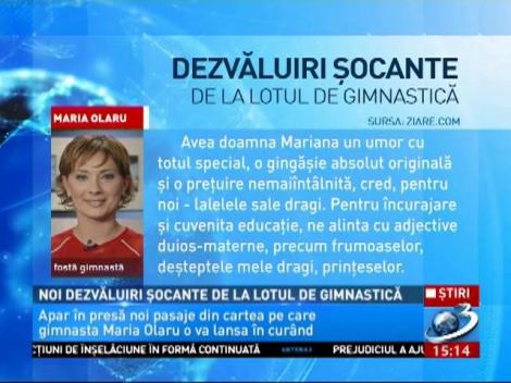 Noi dezvlăluiri șocante de la lotul de gimnastică