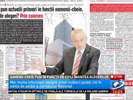 Oamenii-cheie &icirc;n funcții de edili &icirc;naintea alegerilor