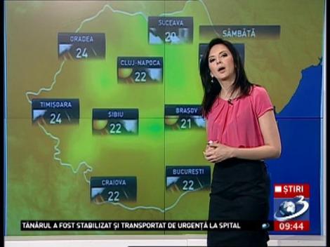 Cum va fi vremea &icirc;n următoarele zile
