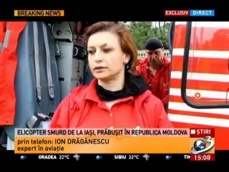 Un elicopter SMURD s-a prăbușit &icirc;n Republica Moldova. Patru oameni au murit