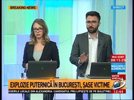 Explozie puternică &icirc;n Bucureşti &icirc;n sectorul 6, 6 victime