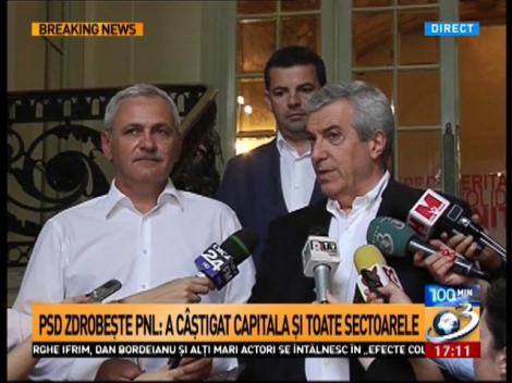 PSD zdrobește PNL. Ce a declarat Călin Popescu Tăriceanu