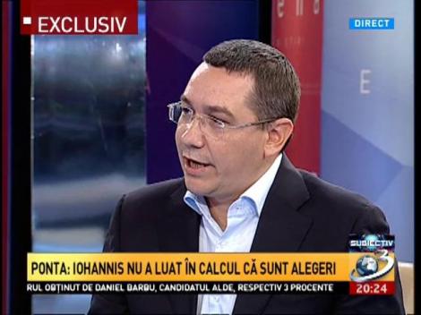 Ponta, despre ce s-ar fi &icirc;nt&acirc;mplat dacă nu ar fi demisionat