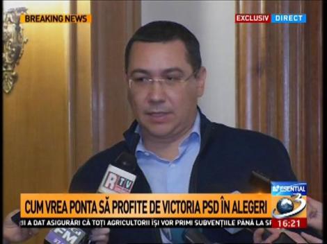 Ponta continuă să îl critice pe Klaus Iohannis