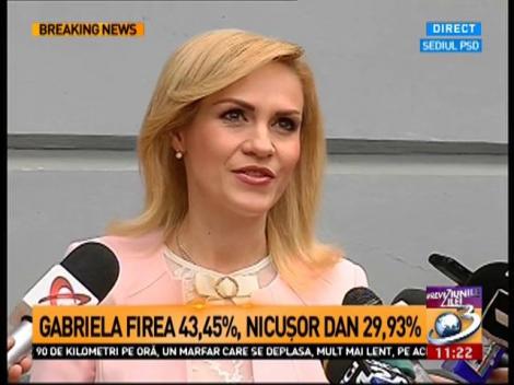 Gabriela Firea: A încălca legea electorală este primul pas spre a încălca orice lege din România