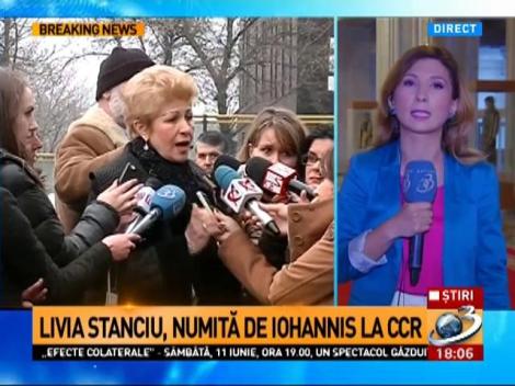 Livia Stanciu, numită de Klaus Iohannis judecător la Curtea Constituţională a Rom&acirc;niei
