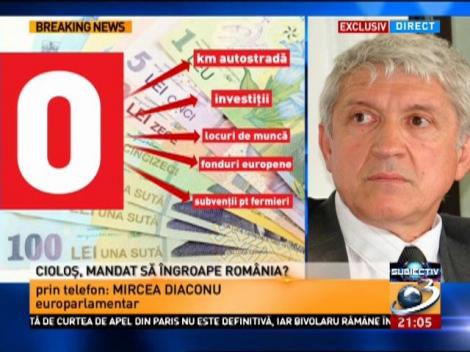 Cioloș, mandatat să îngroape România?