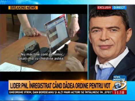 Cel mai mare scandal după alegerile locale. Un lider PNL a fost &icirc;nregistrat c&acirc;nd dădea ordine pentru vot