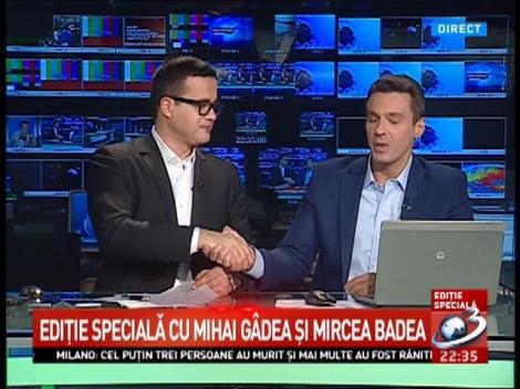 Mircea Badea: Mi se comunică, pe surse, că Traian Băsescu...