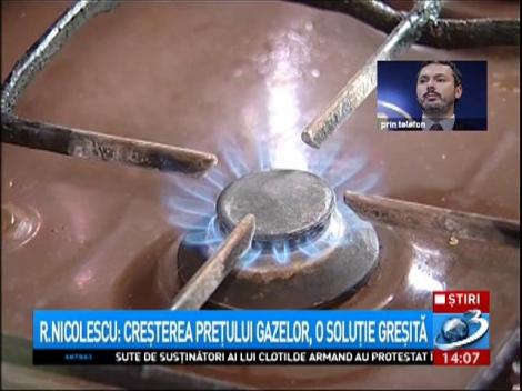 Răzvan Nicolescu, fost ministru al Energiei: Creșterea prețului gazelor, o soluție greșită