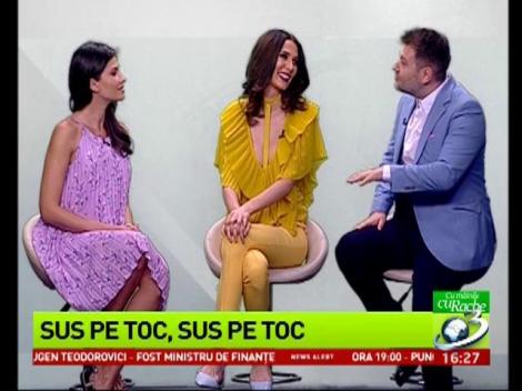 Cu M&acirc;inile cuRache: Sus pe toc, sus pe toc!