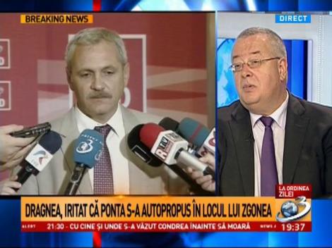 Bogdan Chirieac: Sunt presiuni mari în PSD, ca Ponta să nu fie șef la Camera Deputaților