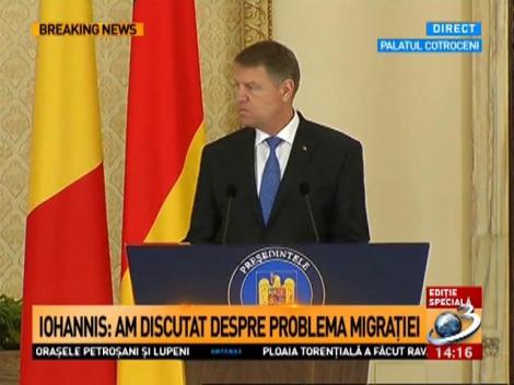 Iohannis şi preşedintele Germaniei, conferinţă de presă