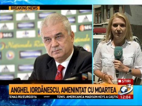 Anghel Iordănescu, ameninţat cu moartea