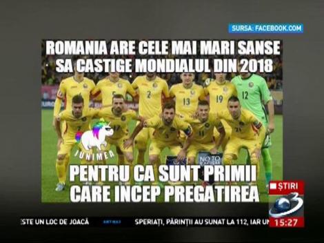 Tricolorii s-au făcut de râs pe internet