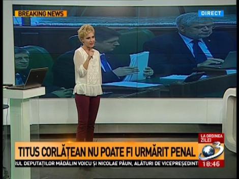 Titus Corlățean nu poate fi urmărit penal