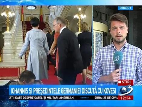 Iohannis şi preşedintele Germaniei discută cu Kovesi