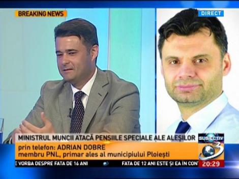 Ministrul Muncii atacă pensiile speciale ale aleșilor. Reacția lui Adrian Dobre, primarul Ploieștiului