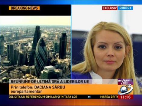 Daciana S&acirc;rbu: Va fi un proces de lungă durată care ne va afecta pe toți