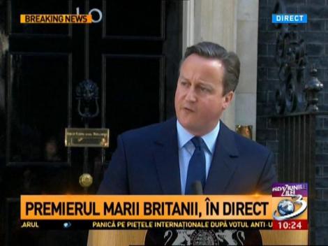 David Cameron și-a anunțat demisia