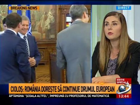 Ioana Petrescu: Mă așteptam ca premierul Cioloș să vină cu un plan foarte clar pentru România