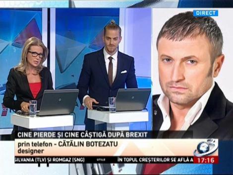 Forța de reacție: Cătălin Botezatu, despre prezentarea de modă din Marea Britanie