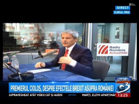 Dacian Cioloș: Nu putem trăi mai bine &icirc;n afara Uniunii