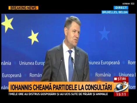 Klaus Iohannis: "România are nevoie de un proiect post-aderare la Uniunea Europeană"