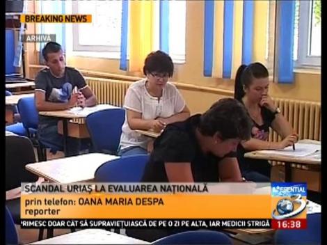 Scandal uriaş la Evaluare Naţională