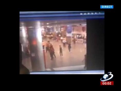 Imagini cu explozia de pe aeroportul aeroportul internaţional Atat&uuml;rk din Istanbul