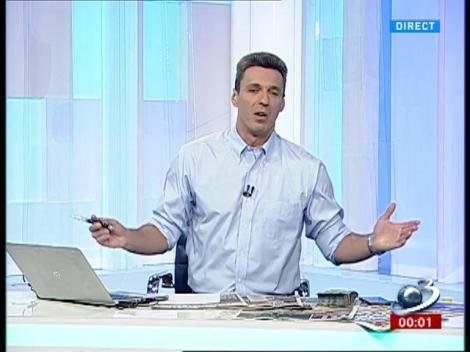 Mircea Badea îi arată ''mormanul'' de bani lui Horia Georgescu