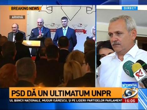 Liviu Dragnea: Au fost negocieri la Cotroceni pentru fuziunea UNPR cu PNL