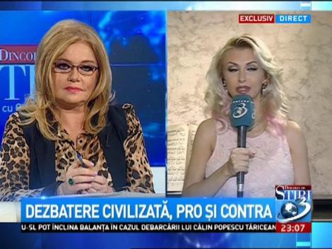 Andreea Bălan susţine minoritatea gay: Eu promovez toleranţa