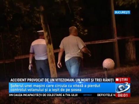 Accident rutier grav la intrarea &icirc;n București. O persoană a murit
