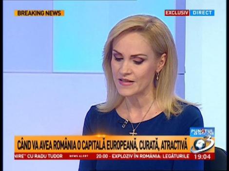 Gabriela Firea, prima femeie primar din istoria Capitalei. Ce planuri are